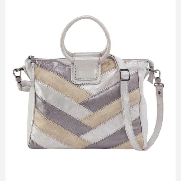 Hobo Sheila Medium Multi Silver Crossbody Bag - Picture 1 of 7